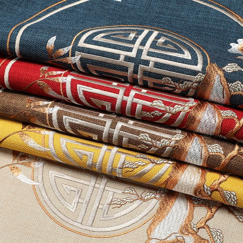 中式椅垫红木椅子沙发坐垫餐椅垫刺绣实木家具圈椅座垫茶桌垫定制,居家布艺,椅垫,淘宝优惠券,粉丝福利购,淘宝优惠卷