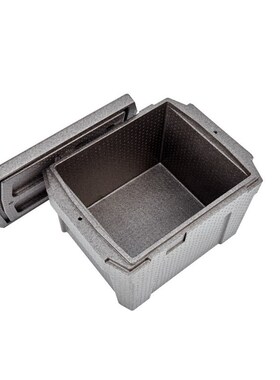 高强度EaPP泡沫保温箱 商用大容量四格配送箱餐饮外卖保鲜冷藏箱