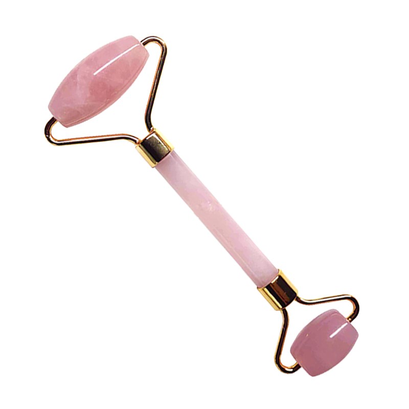 3Pcs/Set Natural Rose Quartz Jade Roller Real Jade Gua Sha B 玩具/童车/益智/积木/模型 其它玩具 原图主图