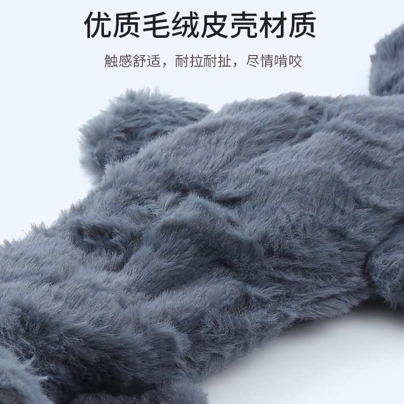 现货宠物用品创意仿真啃咬玩具泰迪拉布拉多毛绒皮壳磨牙洁齿狗狗
