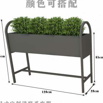 小众高货户外铁艺花架商场餐饮奶茶店专用外摆围挡轻奢简约隔断花