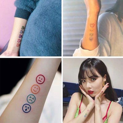 推荐30pcs Woman Waterproof Temporary Tattoo Fake Tattoo Stic