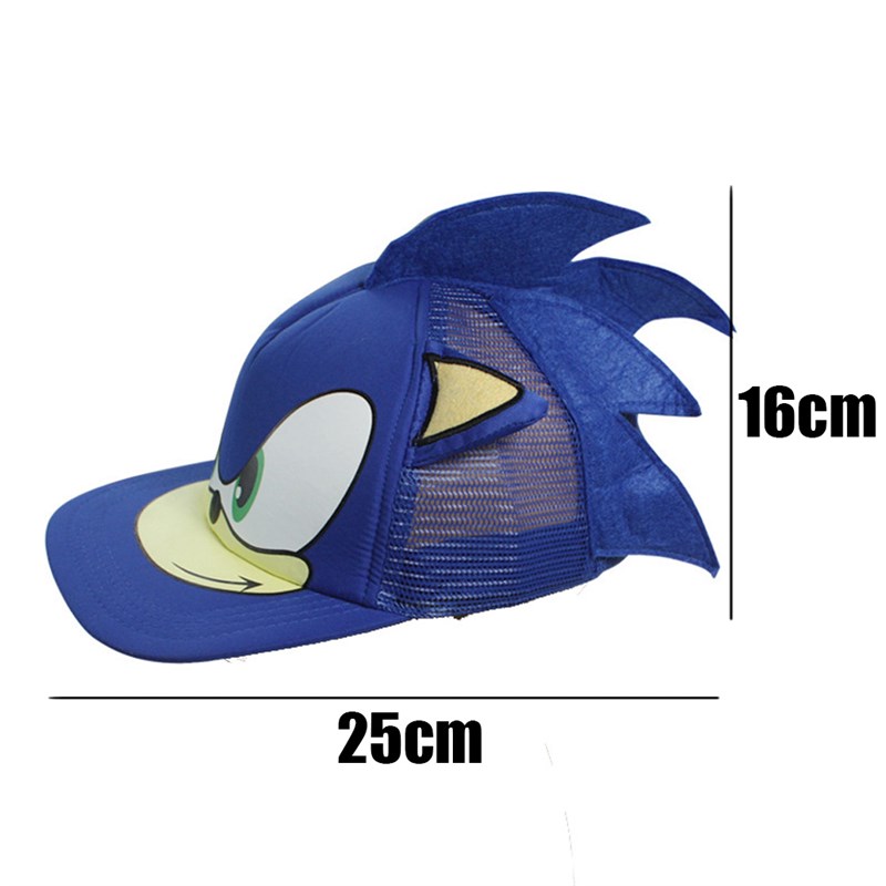 推荐Sonic The Hedgehog Cap  刺猬音速小子超音鼠索尼克帽子棒球