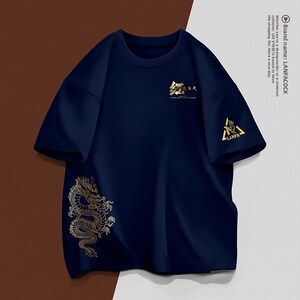 ~严选新疆棉!纯棉短袖t恤男士夏季薄款潮牌时尚宽松半袖