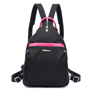 小款防水牛津布双肩包女2021新款时尚韩版轻便尼龙小号旅游背包