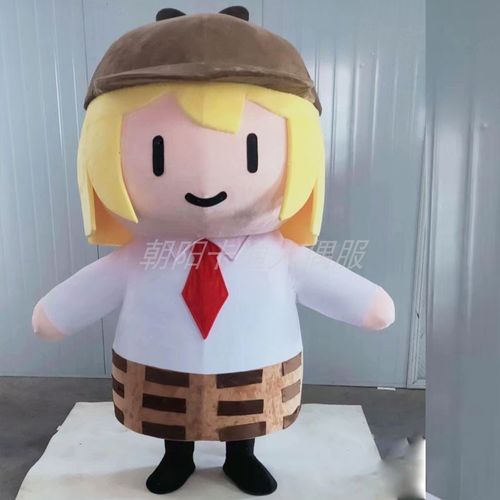 女孩卡通人偶服装人物造型玩偶服饰公仔舞台表演道具来图定制布偶