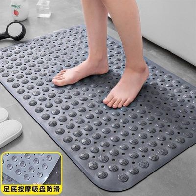 Toilet sucker floor mat Bath shower bath bathtub anti-slip