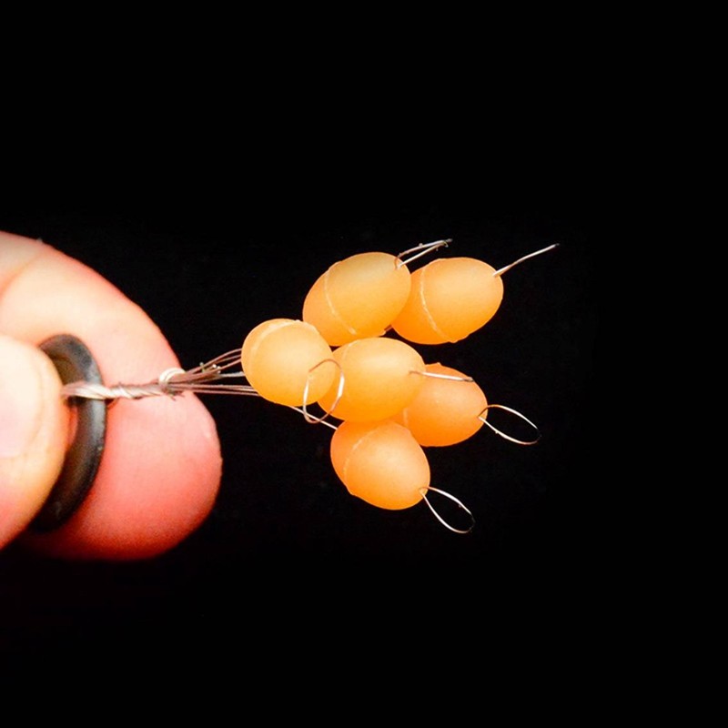 夜光特大太空豆 翻板钩专用小配件压D铅坠鱼钩渔具鱼具钓具DIY附