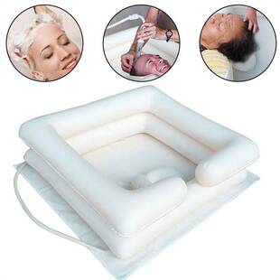 Inflatable Basin Head Washing Sink for 速发Portable Elde PVC