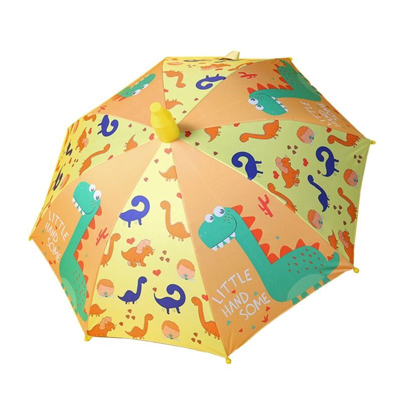 速发儿童雨伞男孩女孩上学专用晴雨两用防晒防紫外线长柄伞幼儿园