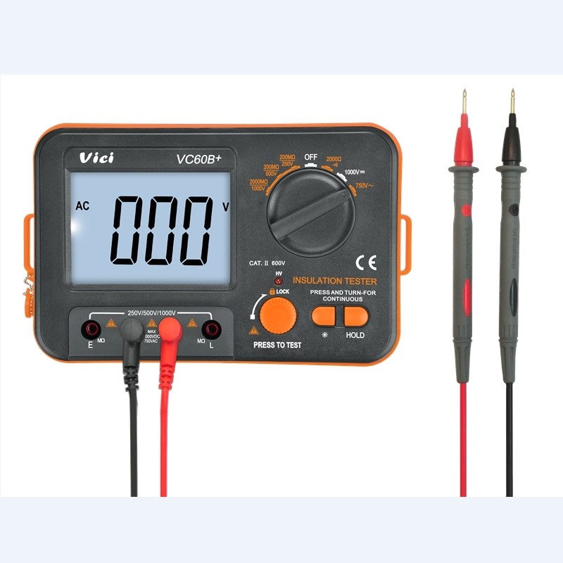 VC60B+ Digital Insulation Resistance Tester VICI Megger MegO