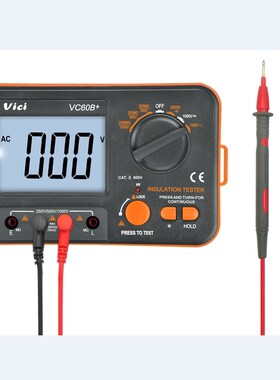 VC60B+ Digital Insulation Resistance Tester VICI Megger MegO