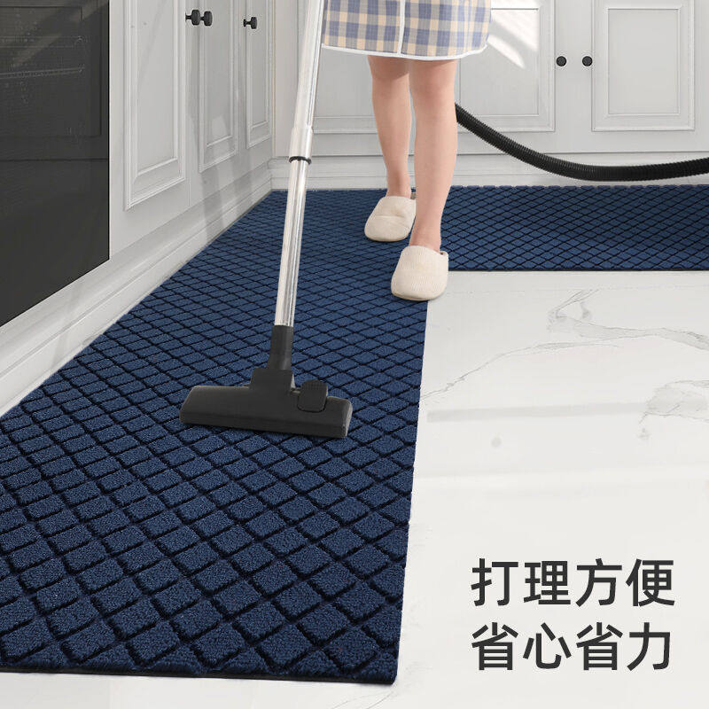 华旭厨房地垫防水k防油吸水防滑耐脏脚垫家用垫子进门入户门垫方