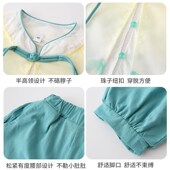 儿童汉服男童夏季 高端小男孩国风古装 2024新款 套装 宝宝唐装 新中式