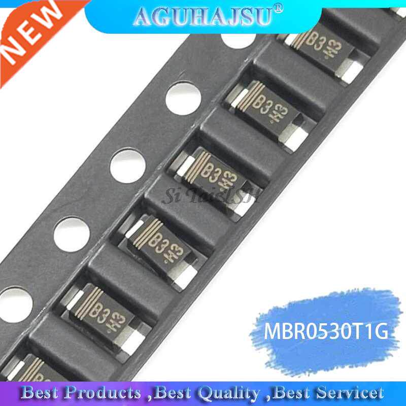 100PCS MBR0530T1G SOD123 MBR0530 SOD new and original IC_虎窝淘