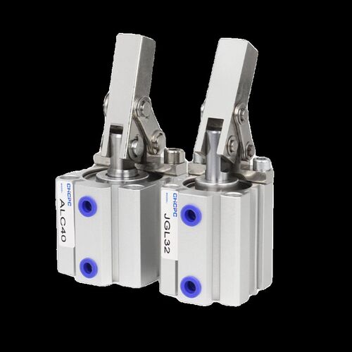 ALC25杠杆气缸JGL32气动小型压紧下压40夹具50/63/80模具夹紧摇臂