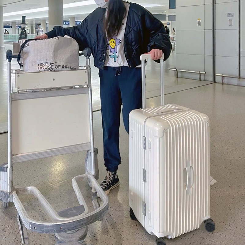 超大容量加厚铝框i行李箱40寸女网红拉杆箱24寸pc密码旅行箱子男3