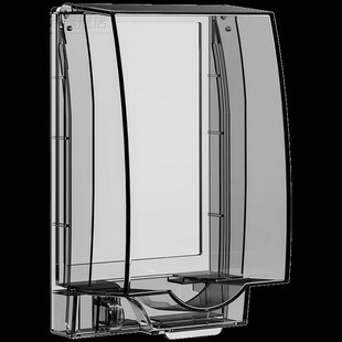 现货速发86型加高加大插座防水罩黏贴式 浴室漏电开关防溅盒热水器