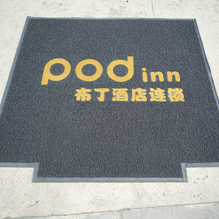 定制logo地垫迎宾地毯红色欢迎光临门垫丝圈定做尺寸进门门口脚垫
