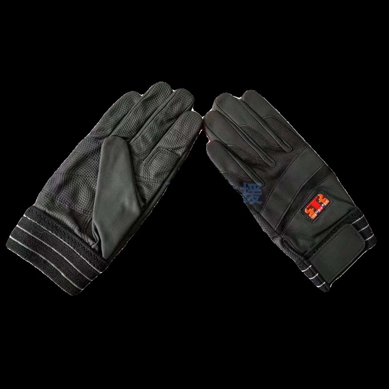 消防爬绳手套薄款防滑消防员专用绳索攀爬训练耐磨贴手比武专用