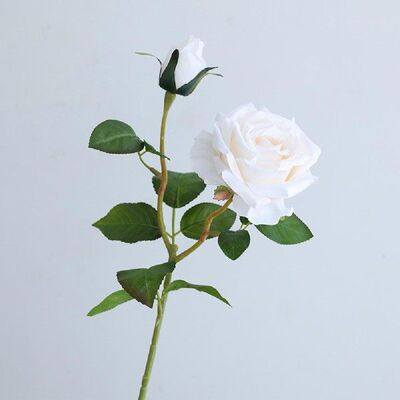 现货Decorative Artificial Flower Artificial Rose Flower