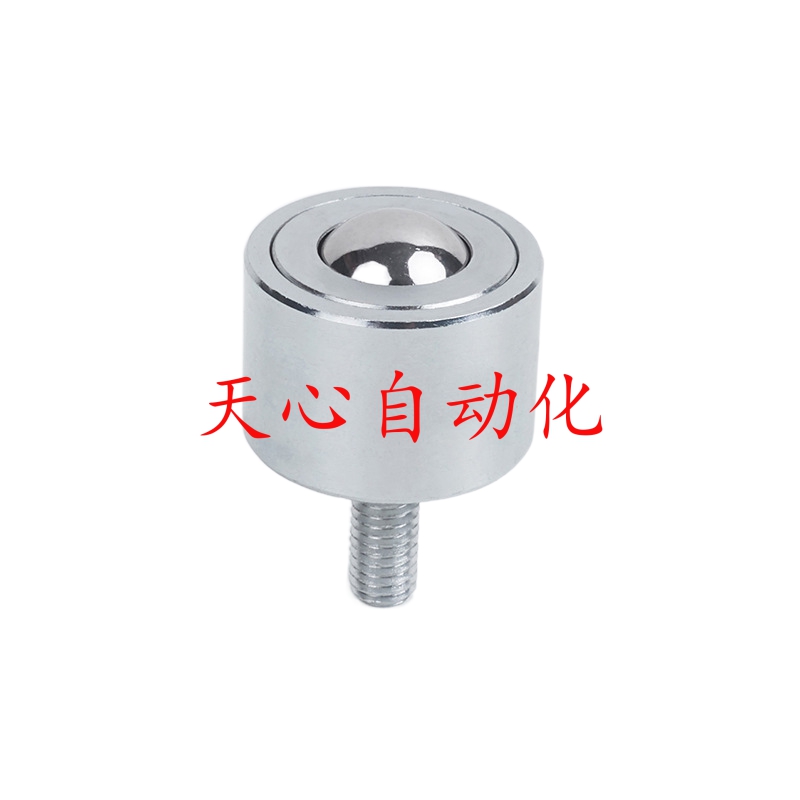 精密细小高速旋转QDE53-1x6带螺杆万向球钢球轴承机器输送钢珠滚