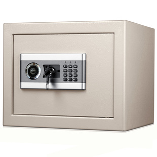 保险箱家用小型迷防盗办公电子密码 保险柜高30cm隐形入衣柜保管箱