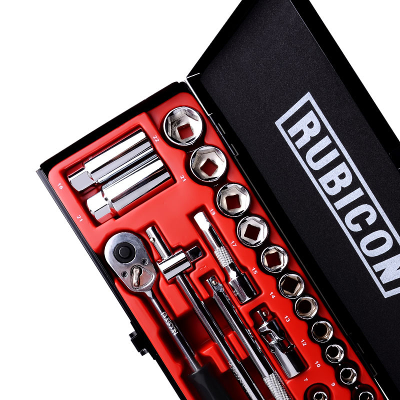 RSS-020 进口20件套筒工具套装棘轮扳手组汽修机修维修工具