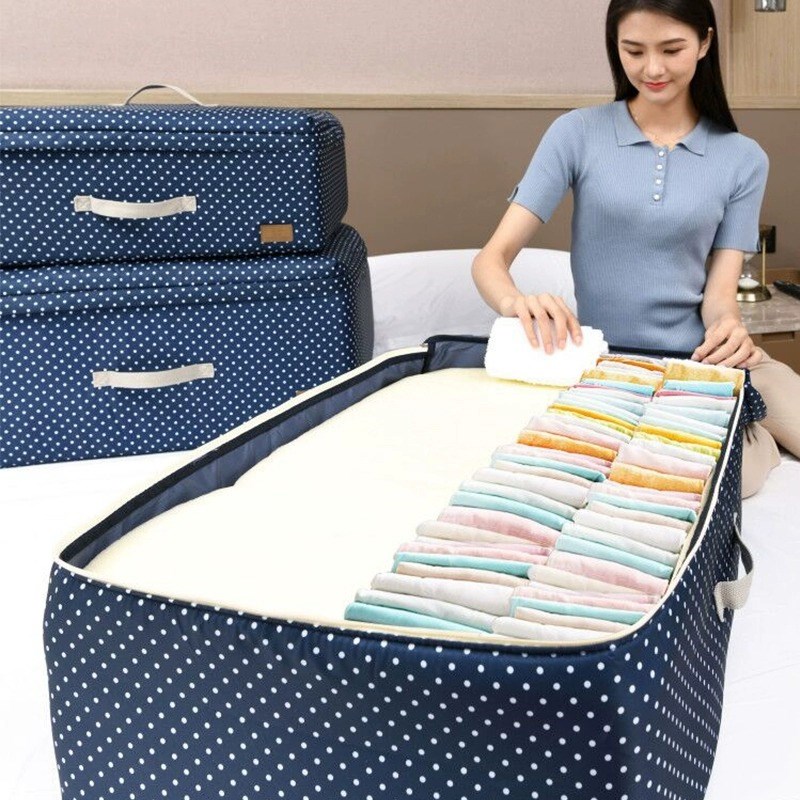 现货大容量搬家打包袋衣服t装被子子收纳袋神器整理纸箱子布艺行