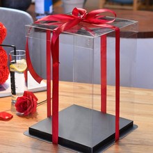 黑色蛋糕盒黑色盒子6寸 8寸 10寸 12寸