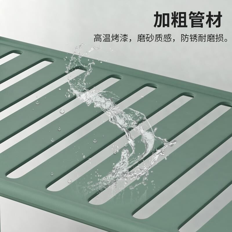 置物架落地铁艺浴室角架卫生间卧室多层厨房收纳储物架花架层架