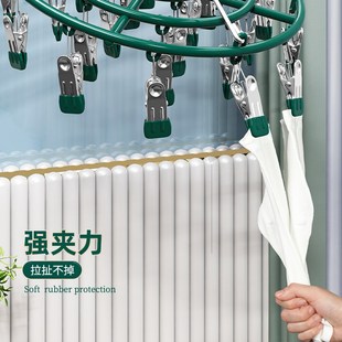 晾晒袜子多夹子晾衣架多功能防风挂钩凉袜夹内裤内衣架子家用神器