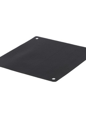 5Pcs/set 120mm Cuttable Black PVC PC Fan Dust Filter Compute