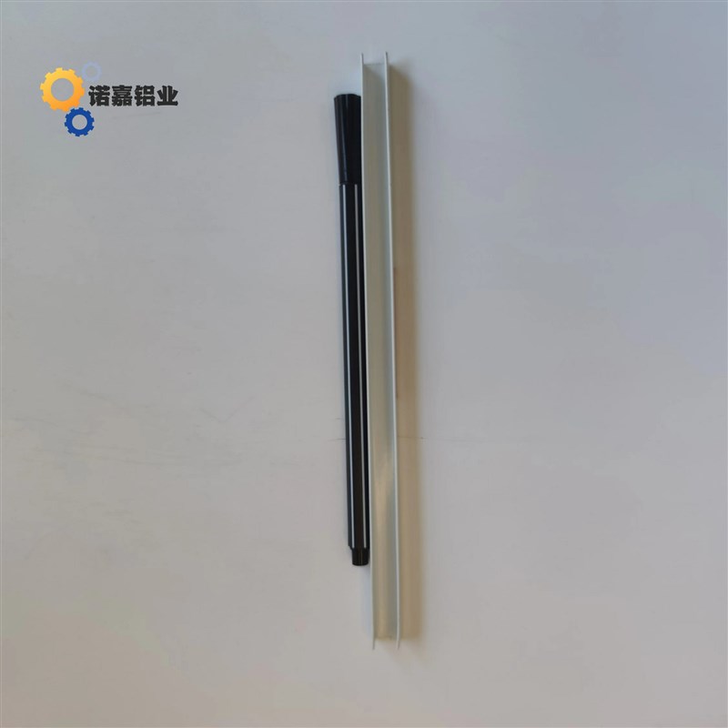 1010u18u白色型铝槽型材内宽槽铝导轨卡槽玻璃固定形轨道凹