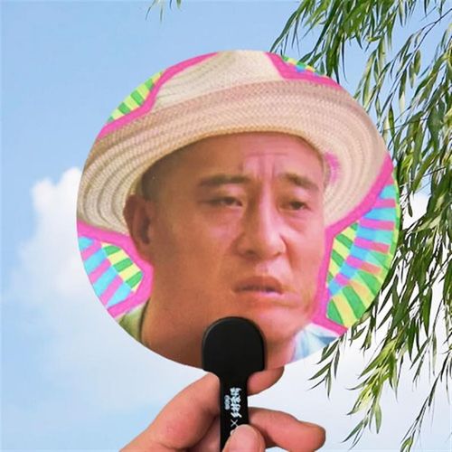 赵四变脸扇子乡村爱情扇子夏天耐用2024新款便携随身折叠老式扇子