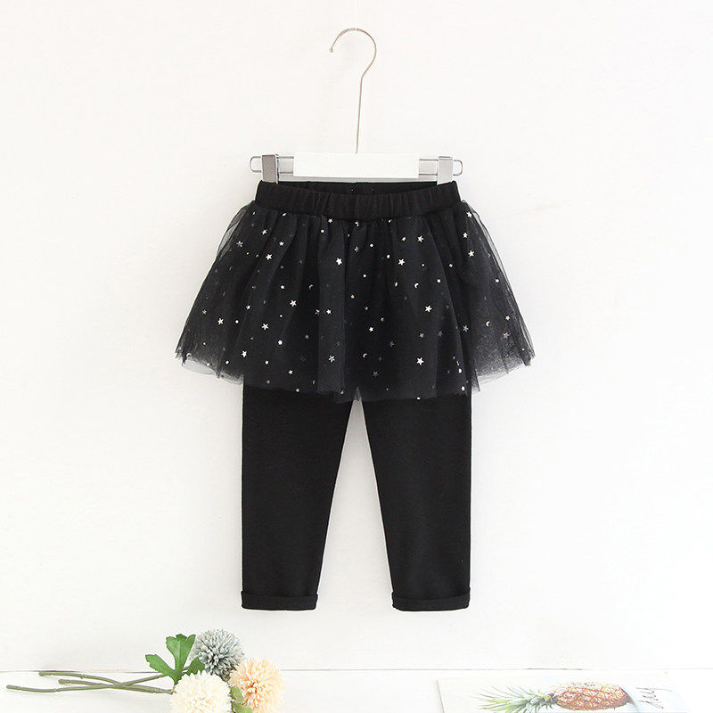 女童裙裤秋冬装女宝宝假两件打底裤裙网纱儿童外穿长裤洋气加绒潮,童装/婴儿装/亲子装,裤子,淘宝优惠券,粉丝福利购,淘宝优惠卷