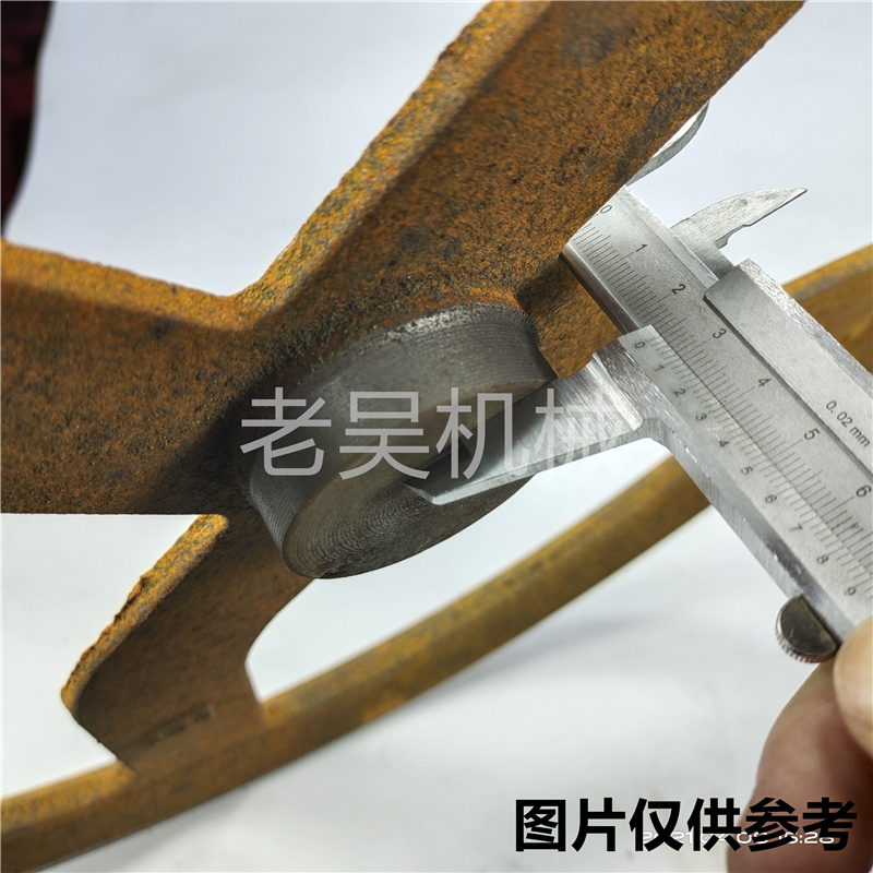 B1-400三角皮带轮B型单槽外径40铸铁电机皮带盘电动机配件
