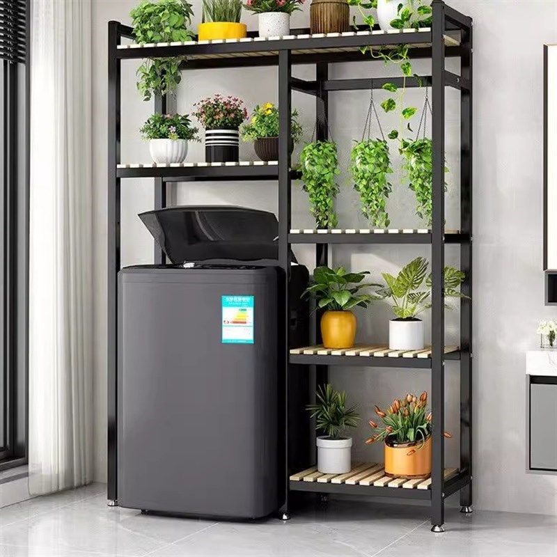 新疆双筒洗衣机置物架落地阳台储物架卫生间多层收纳架滚筒一