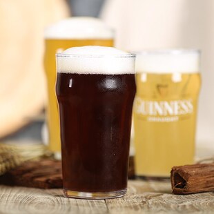 Glass Glasses Free Pint Imperial Beer Style Shipping British