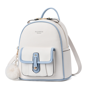 洋气双肩包女百搭高级感2023新款潮时尚大容量小书包女式旅行背包