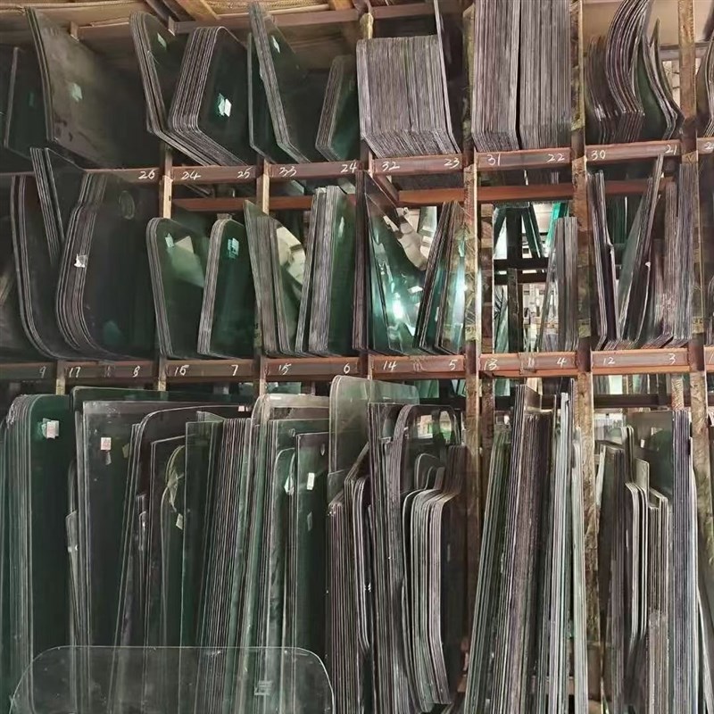 挖掘机柳工LG9075E/75驾驶室前档上下挡风推拉门窗车门后档玻璃