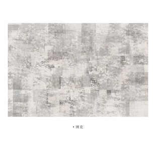 yulcive灰色地毯客厅仿貂绒耐脏易打理卧室轻奢高级设计感极 新品