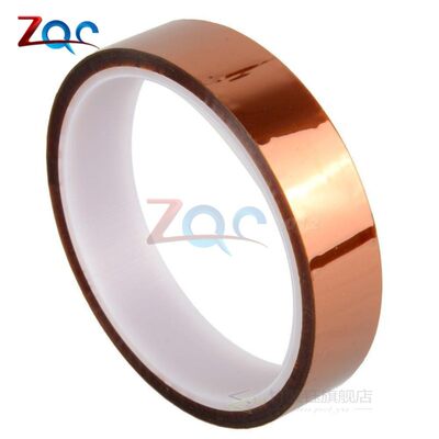 速发20mm 2cm X 30M High Temperature Resistant Tape Roll Gold