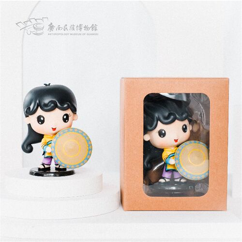 广西民族特色公仔l 广西民间工艺饰品 旅途生日家居品文创摆件