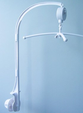 Baby Toys White Rattles Bracket Set Newbron Crib Mobile Bed