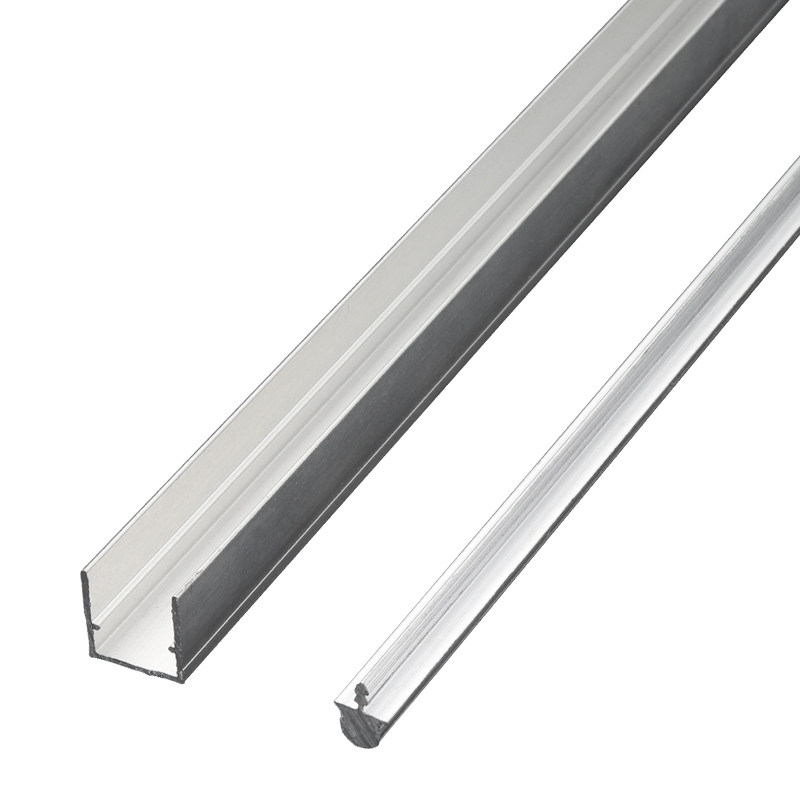 加厚铝合金移门轨道推拉门橱柜门滑轨滑槽趟门轮滑道上下导轨配件