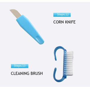 File Scraper Pedicure-Tool-Set Feet-Care-Kit Professional He