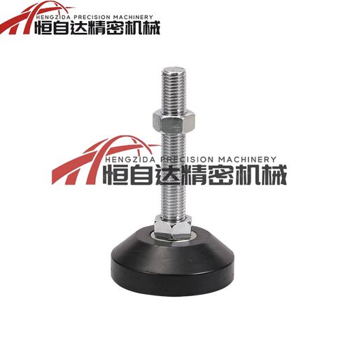 怡合达重载橡胶脚杯WAL22-D100-M16/M20/M24-L100/L125/L150地脚