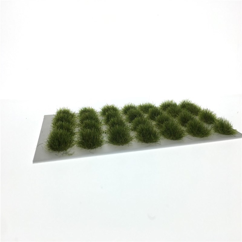 architecture 5mm flock mixed green grass for ho train layout