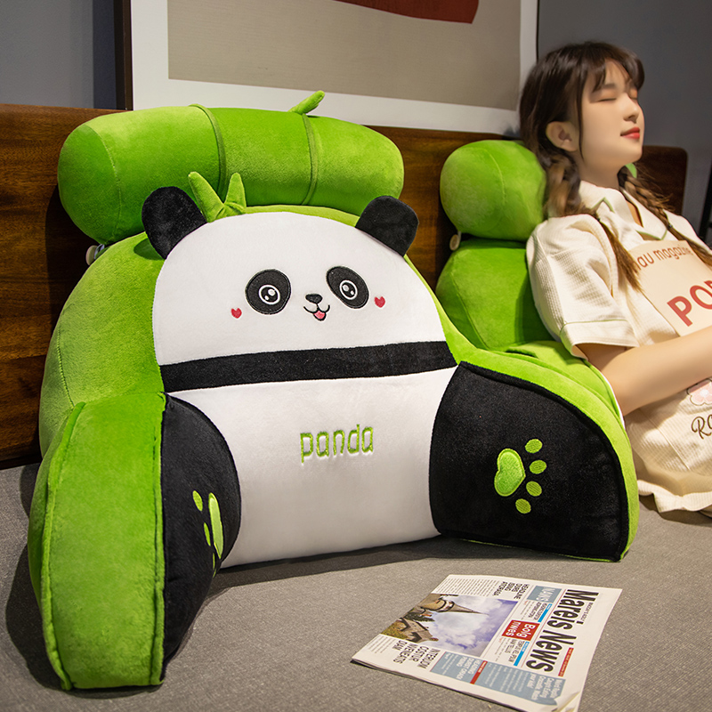 冰豆豆床头软包大靠背沙发靠垫枕头床上看书床靠护腰靠枕抱枕夏天